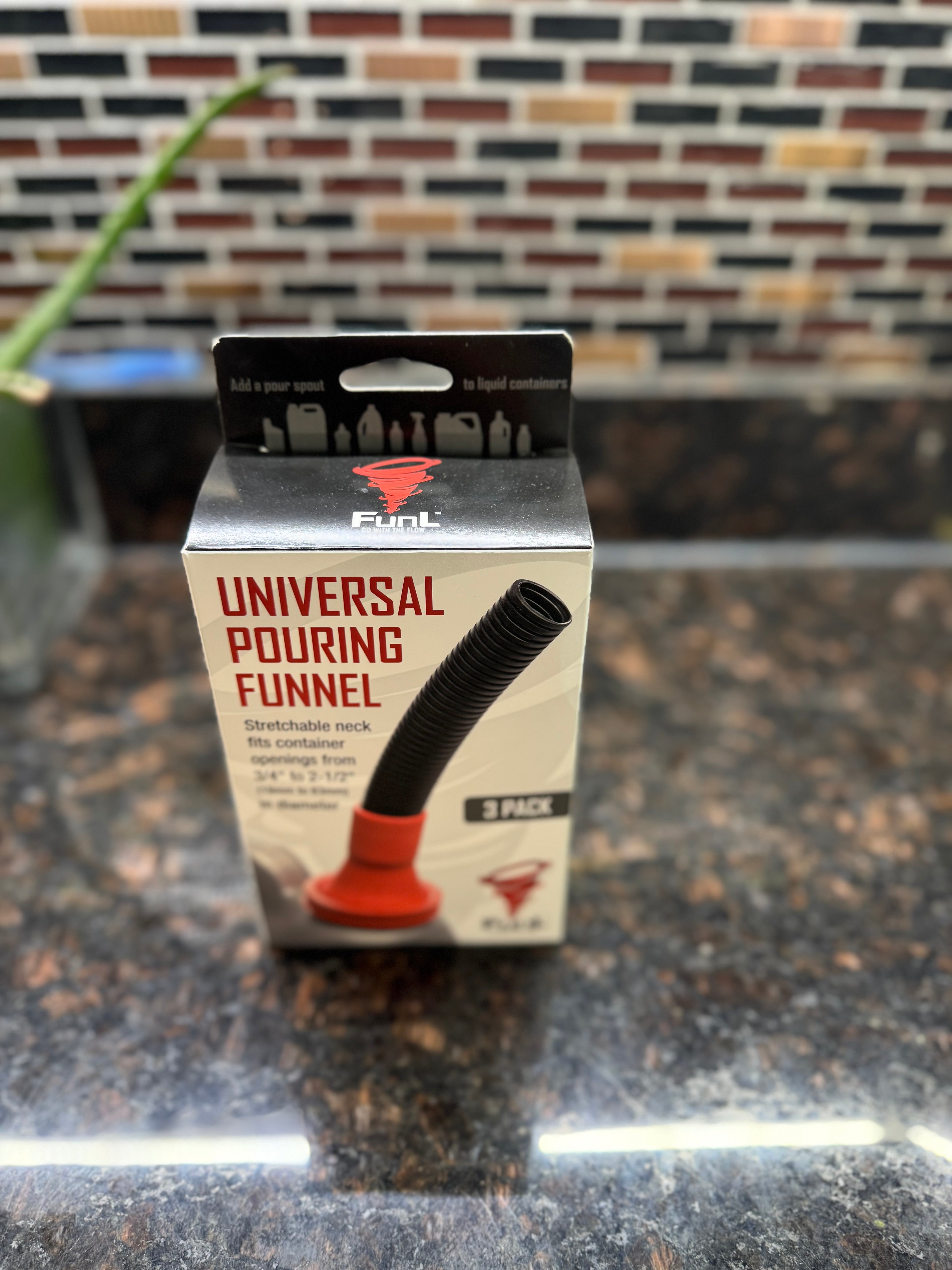 FunL Stretchable Automotive Funnel - Universal Fit, Spill-Proof Design for Fluid Transfers